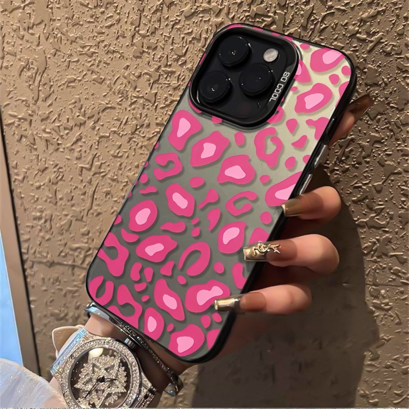 Pink Leopard Print Phone Case  - огляд і ціна Samsung Galaxy S24