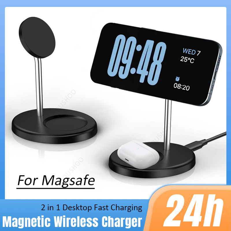2-in-1 Magnetic Wireless Charg - огляд і ціна Apple Iphone 16