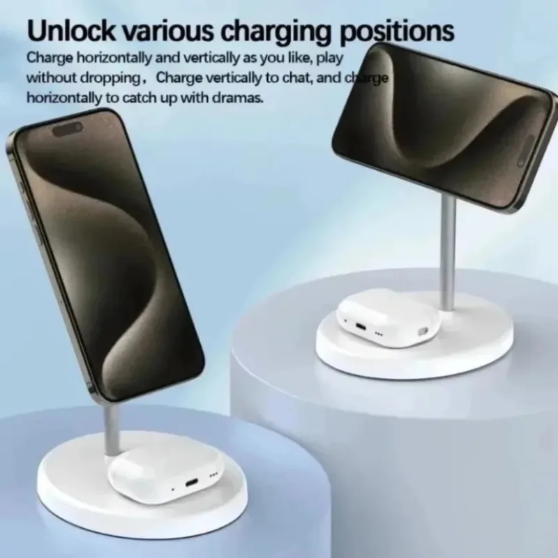 2-in-1 Magnetic Wireless Charg - огляд і ціна Apple Iphone 16