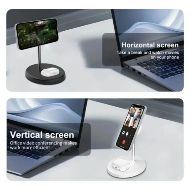 2-in-1 Magnetic Wireless Charg - огляд і ціна Apple Iphone 16