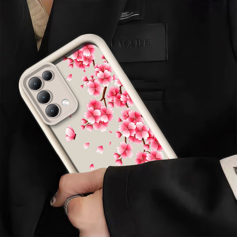Pink Flower Print Phone Case F - огляд і ціна Realme Note 50